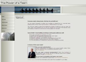 Teambuilding speaker website